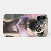 プグ・フェアリープリンセス Case-Mate iPhoneケース (裏面(横))