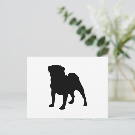 プグ ポストカード (スタンド正面)