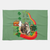 プグSt patricks キッチンタオル (横)