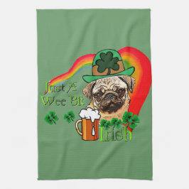 プグSt patricks キッチンタオル