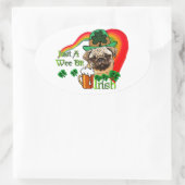 プグSt patricks 楕円形シール (バッグ)