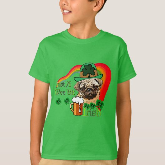 プグSt patricks Tシャツ (正面)