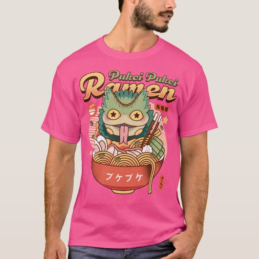 プケイプケイラーメンヴィンテージ Tシャツ (正面)