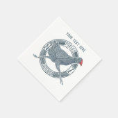 プケコNZ鳥 スタンダードカクテルナプキン (角)