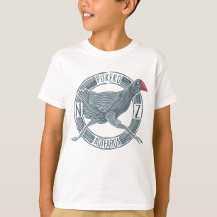 プケコNZ鳥 Tシャツ