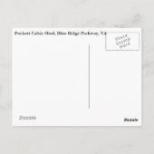 プケット小屋はがき ポストカード (裏面)