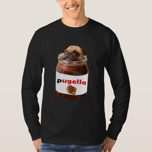 プゲルラファニーパグ Tシャツ (正面)