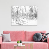 プコノスの雪の木 キャンバスプリント (インサイチュ (リビング))
