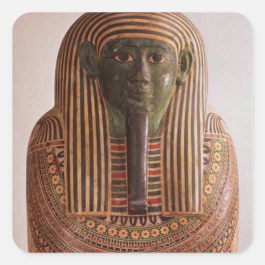 プサメティックIの石棺の外蓋(664-61) スクエアシール (正面)