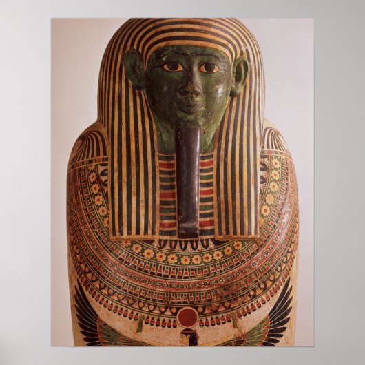 プサメティックIの石棺の外蓋(664-61) ポスター (正面)