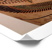 プサメティックIの石棺の外蓋(664-61) ポスター (角)