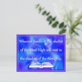 プサルミストの避難所 ポストカード (スタンド正面)