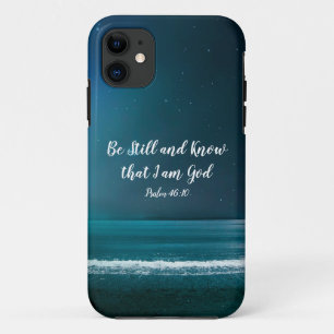 プサルムは静かに私が神であることを知る iPhone 11 ケース