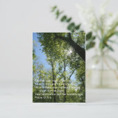 プサルム37:5-6 ポストカード (スタンド正面)