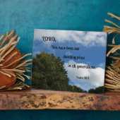 プサルム90:1主よあなたは私たちの住居だった… フォトプラーク (側面)