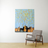 プシネコとカボチャ タペストリー (インサイチュ)