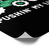 プシュインマイラック幼児トラクターボーイSt patricks day ポスター (角)
