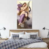 プシュケの誘拐（L'enlèvement de Psyché） キャンバスプリント (インサイチュ (寝室))