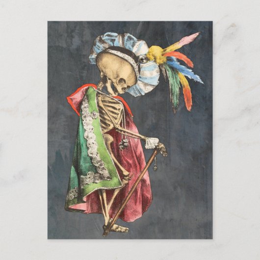 プシンブトンズの骸骨 ポストカード (正面)