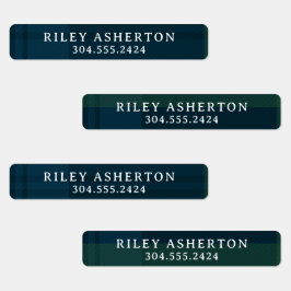 プシンプルライドクラシックグリーン海軍名門私立校風の名 ラベル