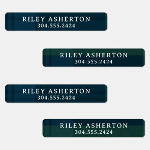 プシンプルライドクラシックグリーン海軍名門私立校風の名 ラベル