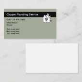 プシンプルランバーテーマ 名刺 (正面/裏面)