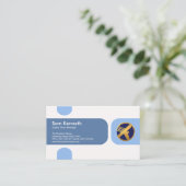 プシンプルレーンクリエイティブブルータブ 名刺 (スタンド正面)