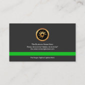 プシンプルレーン・ミニマリスト・グリーン・コラム創始者CEO 名刺 (裏面)