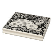 プシcatオプシcat、フォークアート猫ゴムスタンプ層 ラバースタンプ (スタンプ)