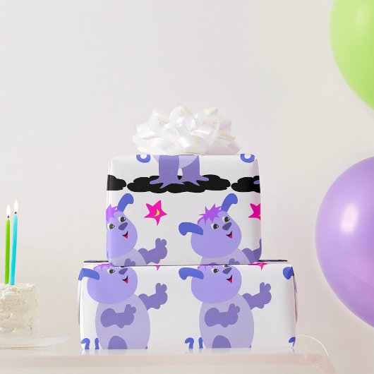 プジィエイリアン ラッピングペーパー