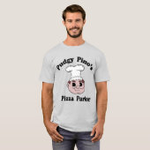 プジピノズピザパーラー Tシャツ (正面フル)