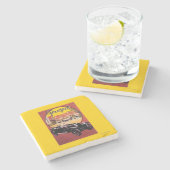 プジョーの自動車昇進ポスター ストーンコースター (横)