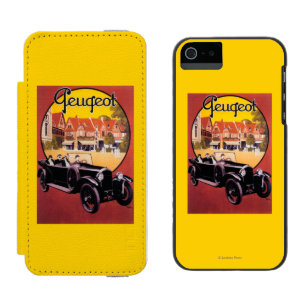プジョーの自動車昇進ポスター iPhone SE/5/5sウォレットケース
