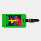 プジョーの自転車のヴィンテージPosterEurope ラゲッジタグ (正面横)