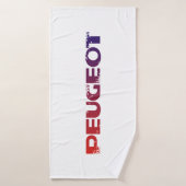 プジョーカッコいいレトロ バスタオル (バスタオル)