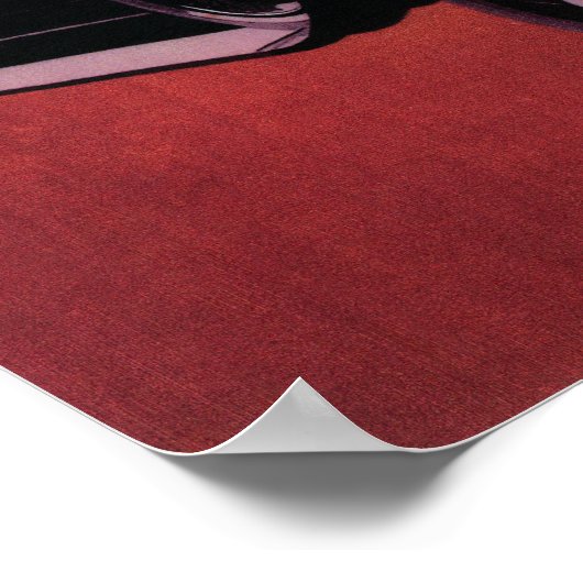 プジョー自動車宣伝ポスター ポスター (角)