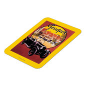 プジョー自動車宣伝ポスター マグネット (左側)