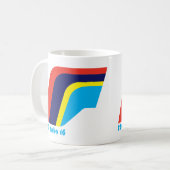 プジョー205ターボラリーカーシンボル コーヒーマグカップ (正面左)