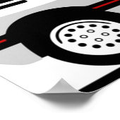 プジョー205 CTI ポスター (角)