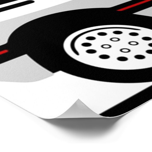 プジョー205 CTI ポスター (角)