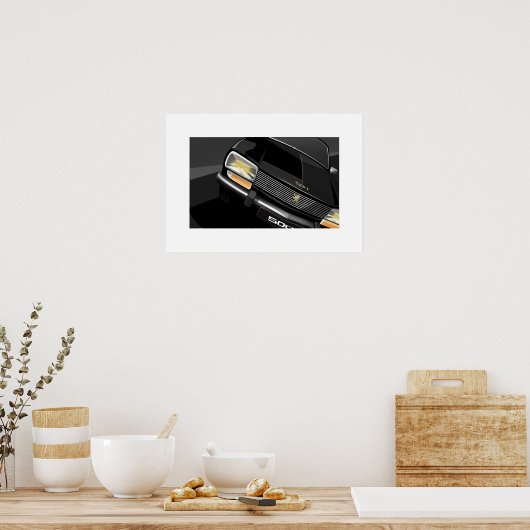 プジョー504 ポスター (キッチン)