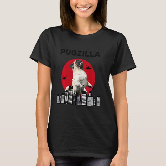 プジラパグママパグパパパグパグ動物 Tシャツ (正面)