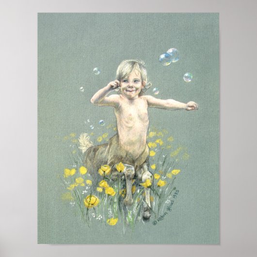 プステフィックス牧草地で – プリントまたはポスター ポスター (正面)