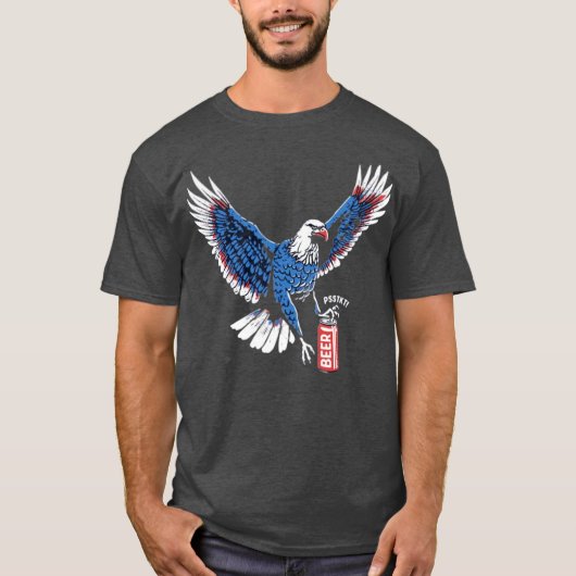 プストクト・イーグル Tシャツ (正面)