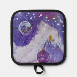 プソラーインムーンマウンテンデザイン 鍋敷き