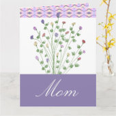 プチアートーフローラ カード (黄色い花)