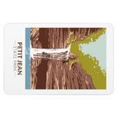 プチジャン州パークアーカンソーヴィンテージ マグネット (横)