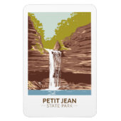 プチジャン州パークアーカンソーヴィンテージ マグネット (縦)