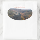 プチジャン州パークアーカンソー 楕円形シール (バッグ)