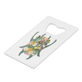 プチスカラベブルー クレジットカード栓抜き (正面アングル)